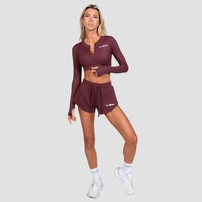 GymBeam Dámský sportovní top Prime Fig