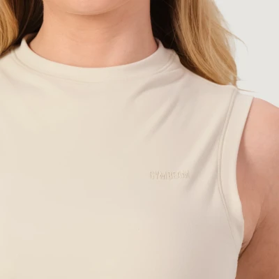 GymBeam Dámský Top Turtleneck NEO Almond