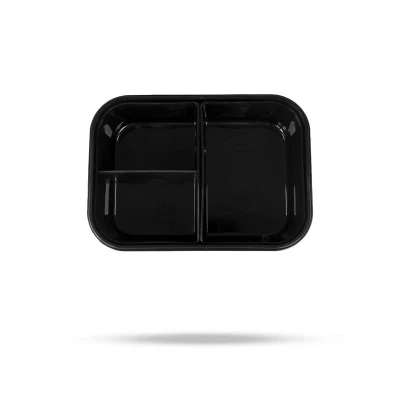 GymBeam Dóza na jídlo Fit Prep Black (VÝPRODEJ)