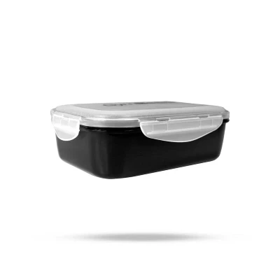 GymBeam Dóza na jídlo Fit Prep Black (VÝPRODEJ)