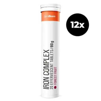 GymBeam Effervescent Iron Complex 12 x 20 tab GymBeam Effervescent Iron Complex 12 x 20 tab