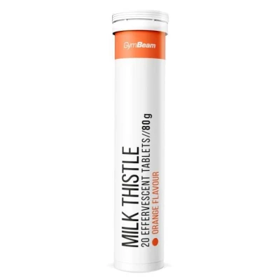 GymBeam Effervescent Milk thistle 20 tab. GymBeam Effervescent Milk thistle 20 tab.