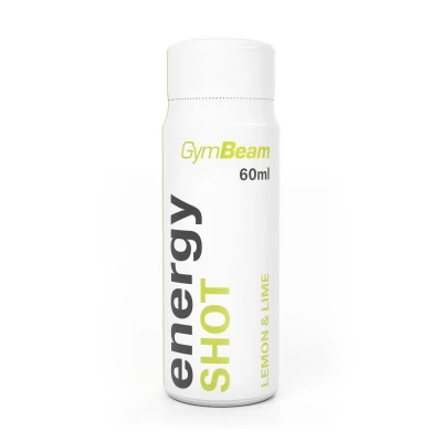 GymBeam Energy shot 20 x 60 ml POUZE citrón limetka (VÝPRODEJ)