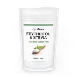 GymBeam Erythritol Stévie sladidlo 240 g GymBeam Erythritol Stévie sladidlo 240 g