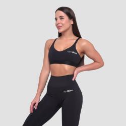 GymBeam Essence String Sports Bra Black