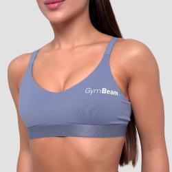 GymBeam Essence String Sports Bra Denim Blue