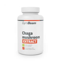 GymBeam Extrakt z houby Chaga (rezavec šikmý) 90 kaps.