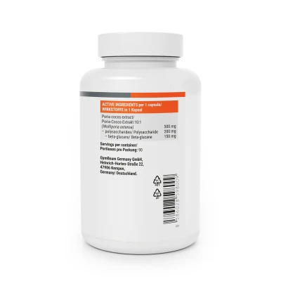 GymBeam Extrakt z Poria cocos 90 kaps.