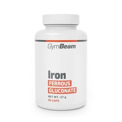 GymBeam Ferrous gluconate 90 kaps. GymBeam Ferrous gluconate 90 kaps.