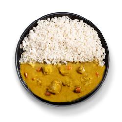 GymBeam FIT Kuřecí kari s rýží Ready to eat 420g