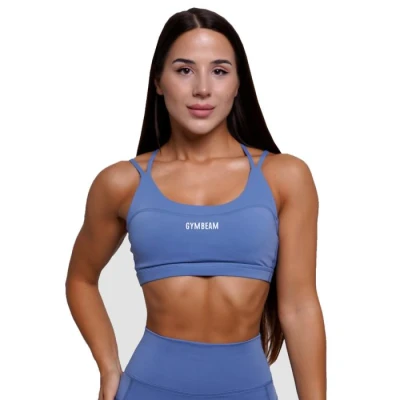 GymBeam Sportovní podprsenka FIT Steel Blue GymBeam Sportovní podprsenka FIT Steel Blue