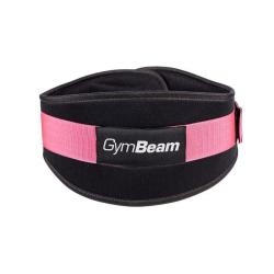 GymBeam Fitness neoprenový opasek LIFT Black Pink POUZE M (VÝPRODEJ)