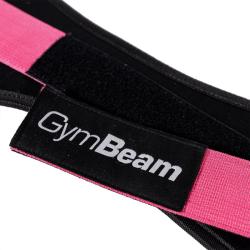 GymBeam Fitness neoprénový opasok LIFT Black Pink IBA M (VÝPREDAJ)