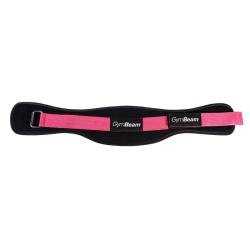 GymBeam Fitness neoprénový opasok LIFT Black Pink IBA M (VÝPREDAJ)