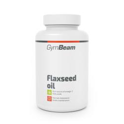 GymBeam Flaxseed olej 90 kaps.