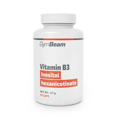 GymBeam Flush-free Niacin (Vitamin B3) 90 kaps.