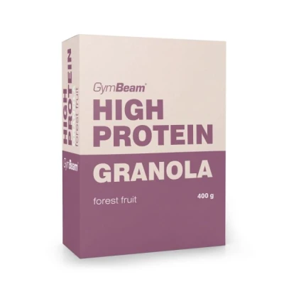 GymBeam Granola s vysokým obsahem bílkovin 400 g
