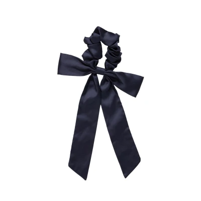 GymBeam Bow Dark Blue dámská gumička do vlasů