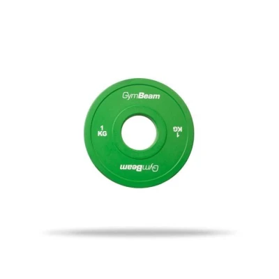 GymBeam Gumový frakční kotouč 51 mm 1 kg GymBeam Gumový frakční kotouč 51 mm 1 kg
