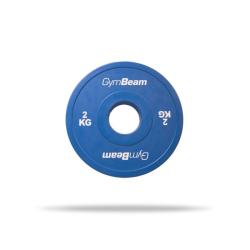 GymBeam Gumený frakčný kotúč 51 mm 2 kg GymBeam Gumený frakčný kotúč 51 mm 2 kg