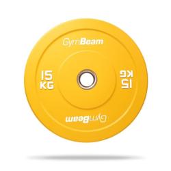 GymBeam Gumový kotúč Bumper 51mm 15 kg GymBeam Gumový kotúč Bumper 51mm 15 kg