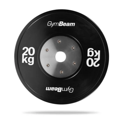 GymBeam Gumový kotouč Competition Bumper 20 kg