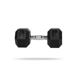 GymBeam Hexagonální jednoručka 12.5 kg