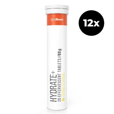 GymBeam Hydrate + šumivý 12 x 20 tab GymBeam Hydrate + šumivý 12 x 20 tab