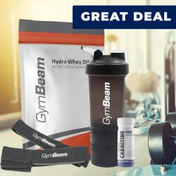 GymBeam Hydro Whey DH 32 srvátkový hydrolyzát 1000 g