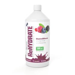 GymBeam Iontový nápoj ReHydrate 1000 ml POUZE citrón limetka (VÝPRODEJ)