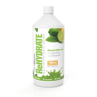 GymBeam Iontový nápoj ReHydrate 1000 ml POUZE mojito (VÝPRODEJ)