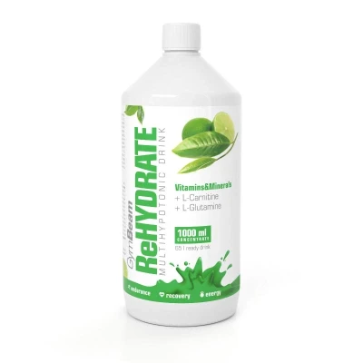 GymBeam Iontový nápoj ReHydrate 1000 ml POUZE pomeranč (VÝPRODEJ)