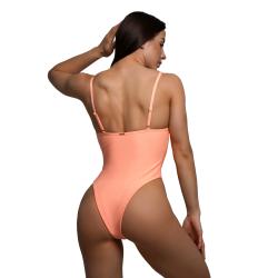 GymBeam Jednodílné plavky ARUBA Peach