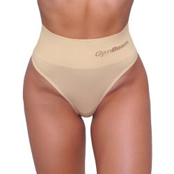 GymBeam Kalhotky Brazilian 2Pack Nude