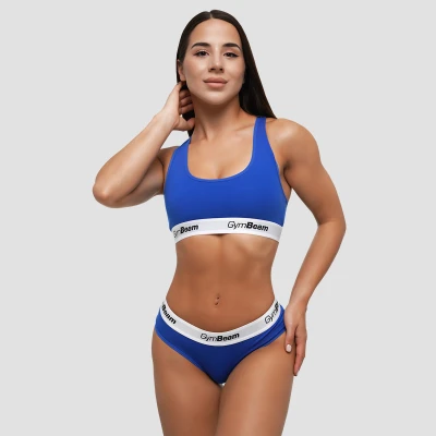 GymBeam Kalhotky Briefs 3Pack Royal Blue