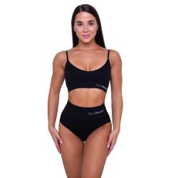 GymBeam Kalhotky Highrise 2Pack Black POUZE L (VÝPRODEJ)