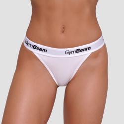 GymBeam Kalhotky Tanga 3Pack White