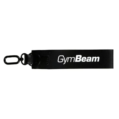 GymBeam Black klíčenka
