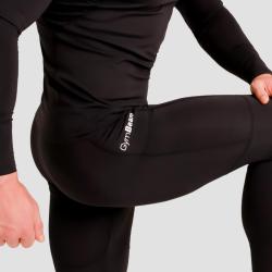 GymBeam Kompresní legíny High Black POUZE XL - černá (VÝPRODEJ)