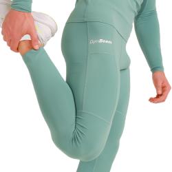 GymBeam Kompresní legíny High Blue