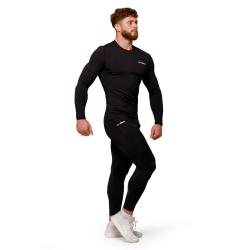 GymBeam Kompresní legíny Mid Black