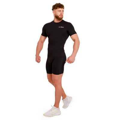GymBeam Kompresní šortky High Black