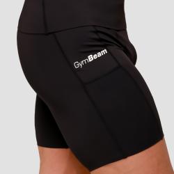 GymBeam Kompresní šortky Mid Black