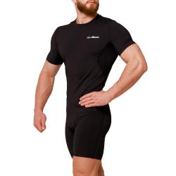 GymBeam Kompresní šortky Mid Black