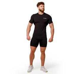 GymBeam Kompresní šortky Mid Black