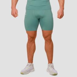 GymBeam Kompresné šortky Mid Blue