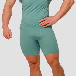 GymBeam Kompresní šortky Mid Blue