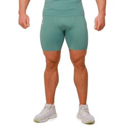 GymBeam Kompresní šortky Mid Blue