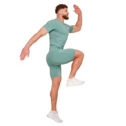 GymBeam Kompresní tričko High Blue
