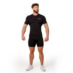 GymBeam Kompresní tričko Mid Black